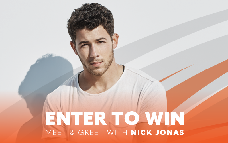 CONTEST ENDED—East Coast: Still get jealous? Us too. Enter to win a meet and greet with Nick Jonas