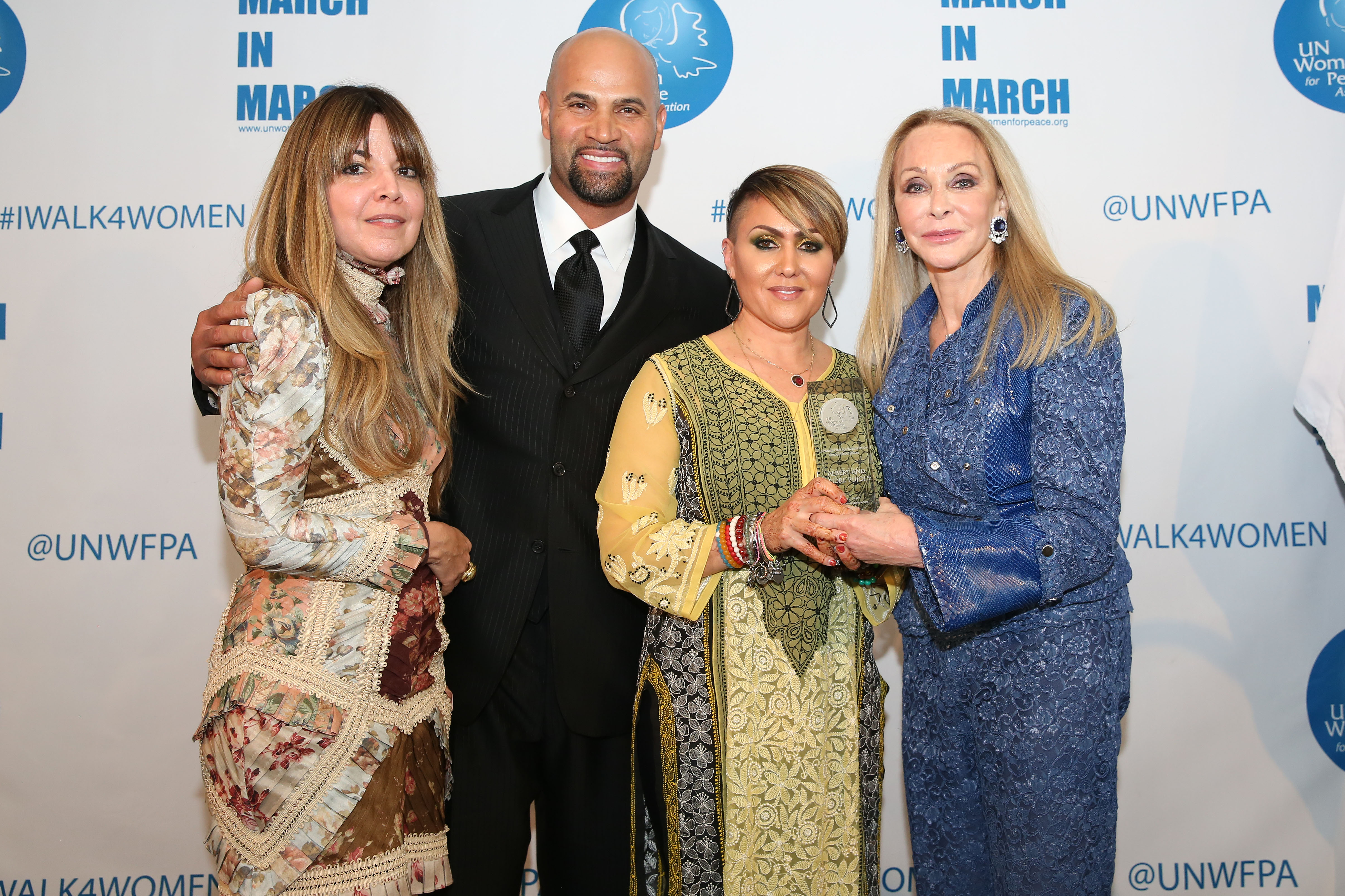 Albert and Deidre Pujols Honored by United Nations With 2019 Humanitarian Award