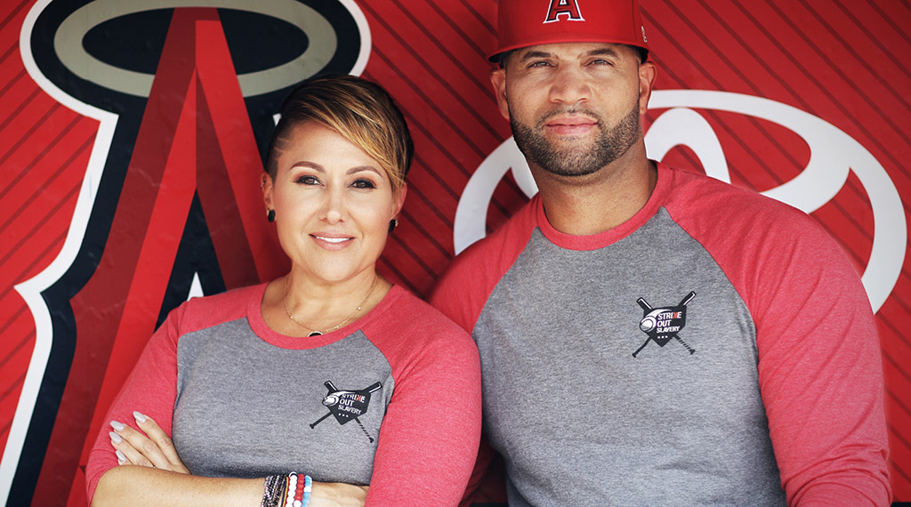 Deidre and Albert Pujols